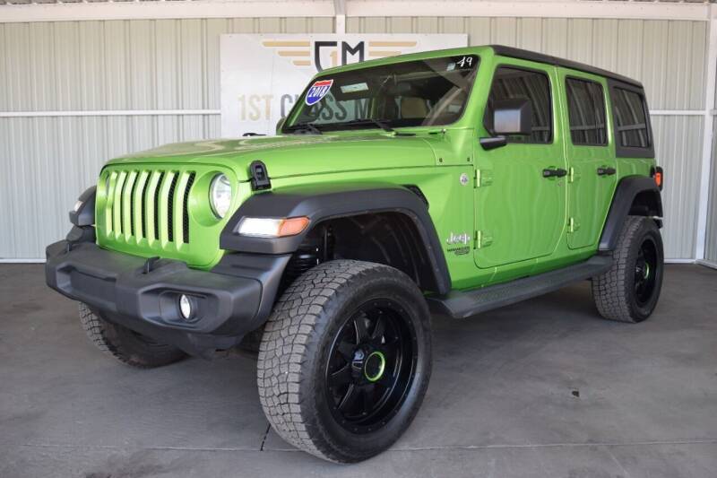2018 Jeep Wrangler Unlimited for sale at 1st Class Motors in Phoenix AZ