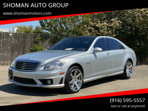 2008 Mercedes-Benz S-Class for sale at SHOMAN AUTO GROUP in Davis CA
