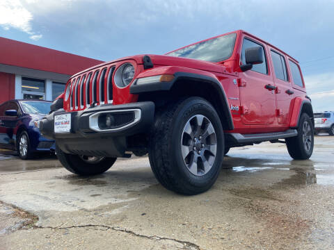 2018 Jeep Wrangler Unlimited for sale at Rollin The Deals Auto Sales LLC in Thibodaux LA