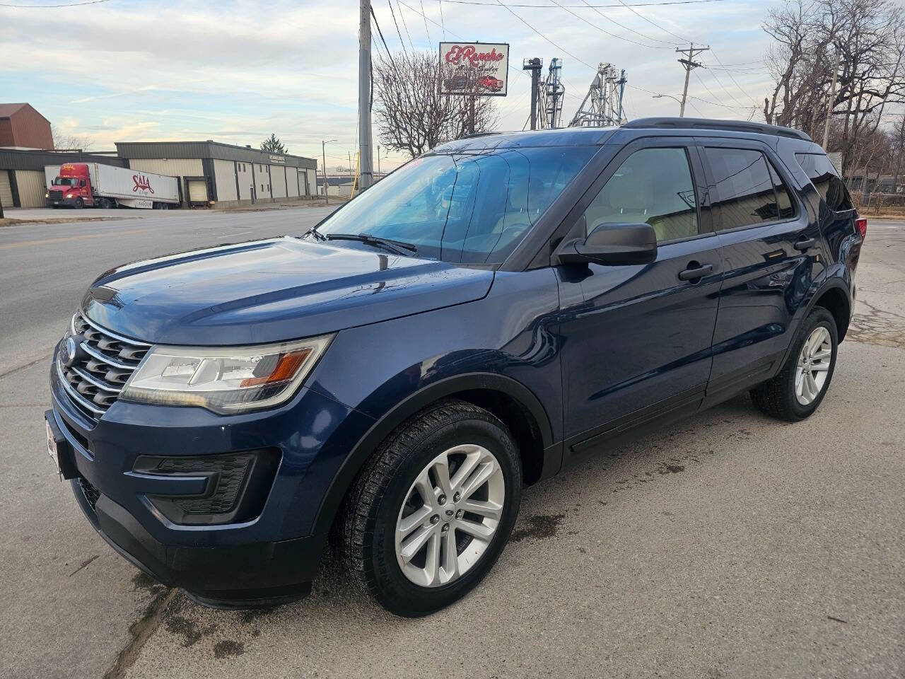 Blue 2016 Ford Explorer Base AWD Base 4dr SUV 1