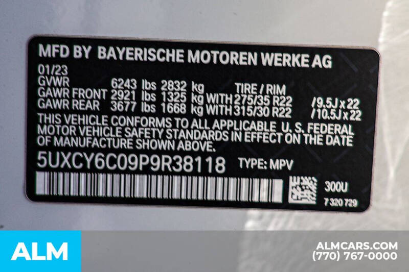 2023 BMW X6 xDrive40i