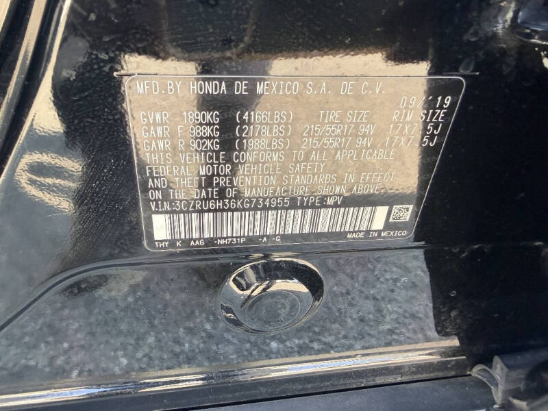 2019 Honda HR-V LX