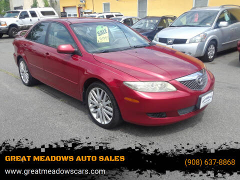 2003 Mazda MAZDA6 for sale at GREAT MEADOWS AUTO SALES in Great Meadows NJ