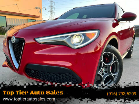 2018 Alfa Romeo Stelvio for sale at Top Tier Auto Sales in Sacramento CA