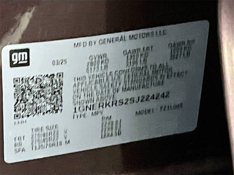 2025 Chevrolet Traverse High Country