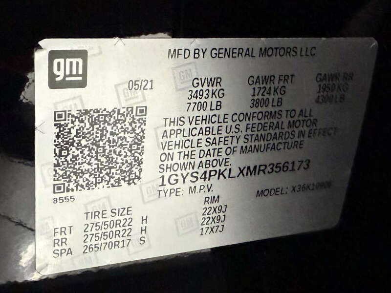 2021 Cadillac Escalade ESV Sport