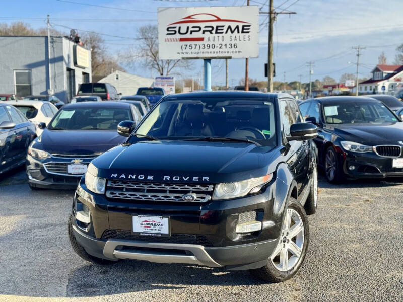 2013 Land Rover Range Rover Evoque Pure Plus