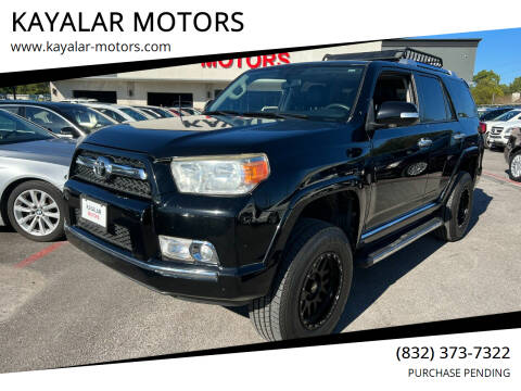 2011 Toyota 4Runner for sale at KAYALAR MOTORS in Houston TX