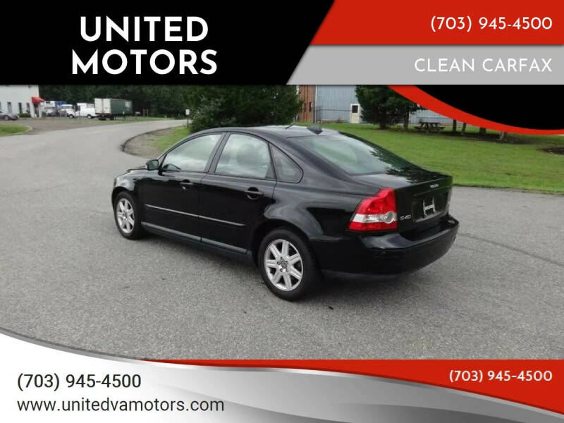 2006 Volvo S40 for sale at United Motors in Fredericksburg VA