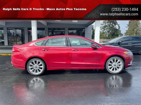 2017 Ford Fusion for sale at Ralph Sells Cars & Trucks - Maxx Autos Plus Tacoma in Tacoma WA