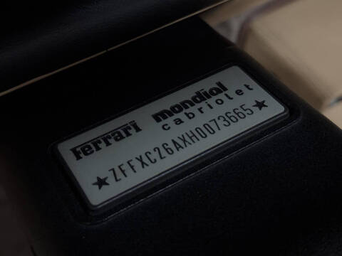 1987 Ferrari Mondial Cabriolet