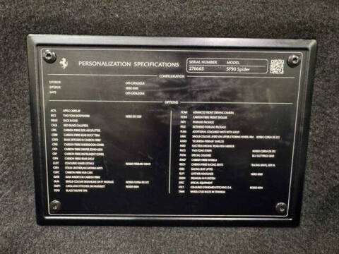 2022 Ferrari SF90 Spider