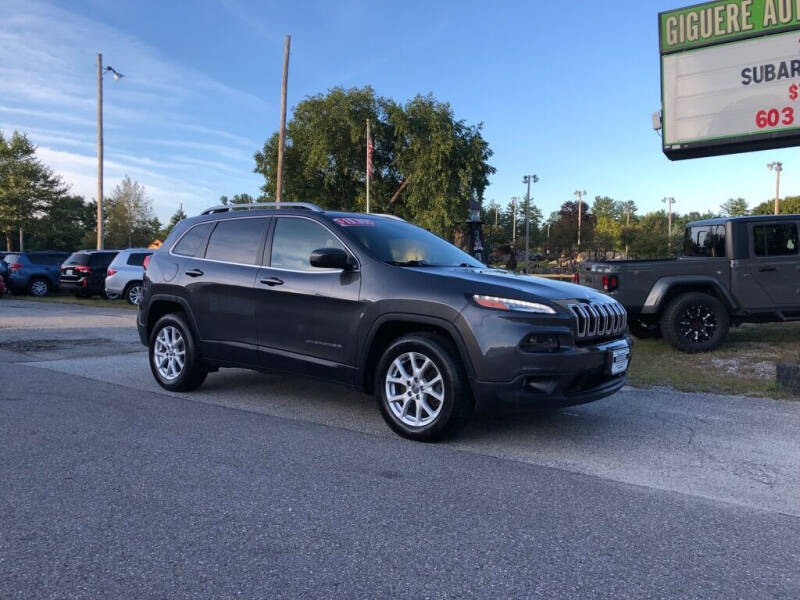 2017 Jeep Cherokee for sale at Giguere Auto Wholesalers in Tilton NH