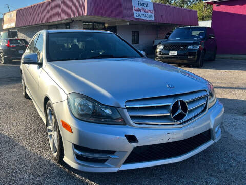 2013 Mercedes-Benz C-Class for sale at Forest Auto Finance LLC in Garland TX