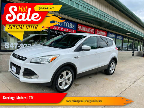 2013 Ford Escape for sale at Carriage Motors LTD in Ingleside IL