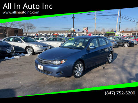 2010 Subaru Impreza for sale at All In Auto Inc in Palatine IL