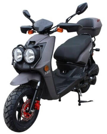 2019 Zoma 150cc Matte Finish 4  Stroke Moped Scooter