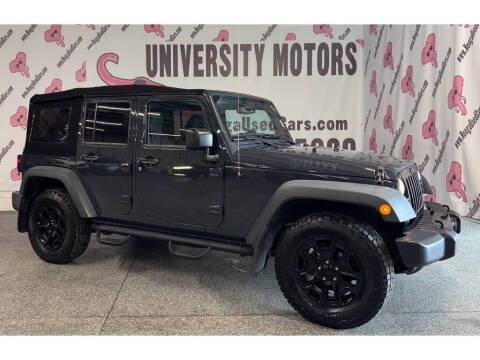 2017 Jeep Wrangler Unlimited Willys Wheeler