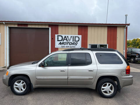 2002 GMC Envoy XL for sale at DAVID MOTORS LLC in Grey Eagle MN