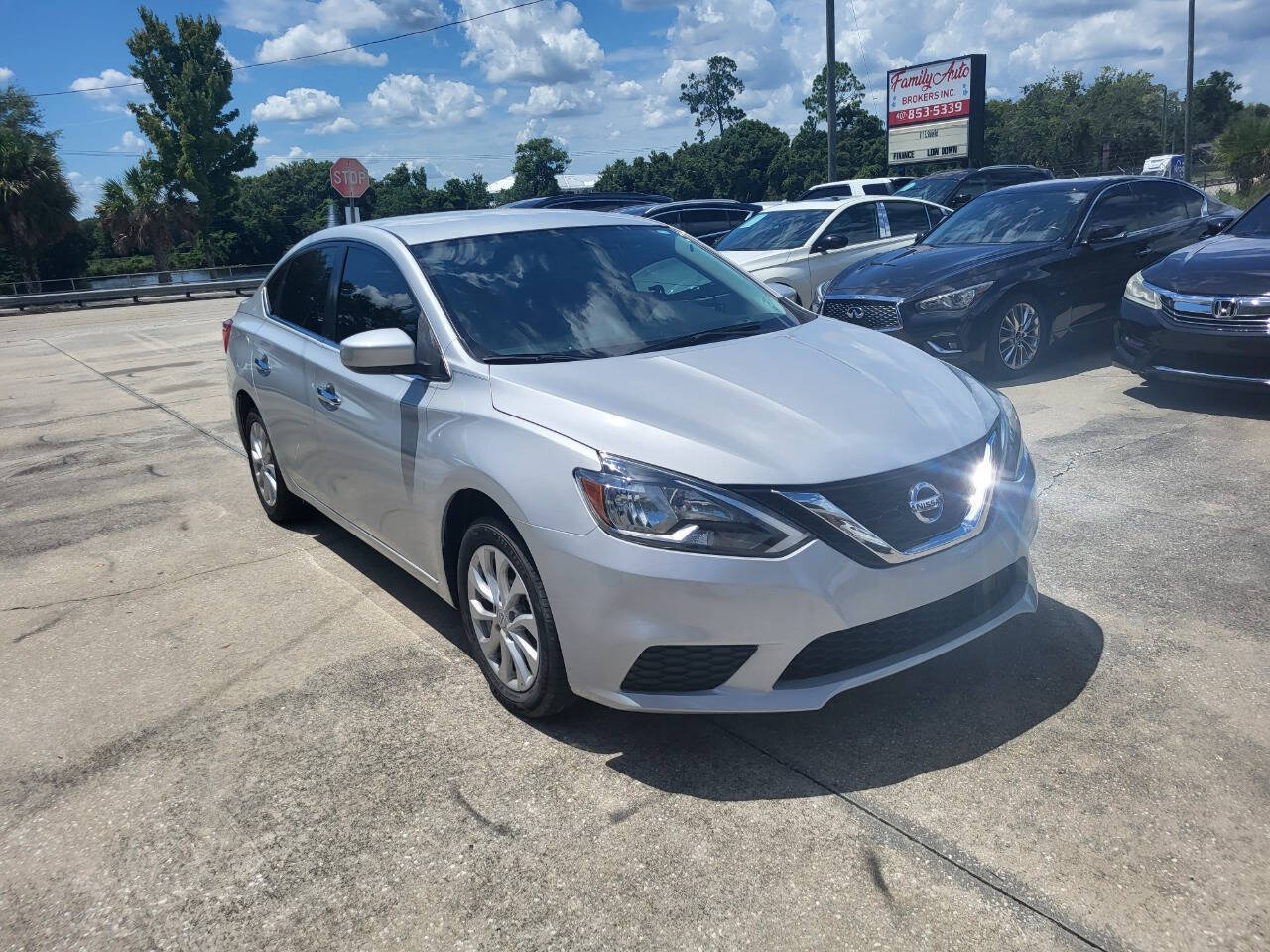 2019 Nissan Sentra for sale at FAMILY AUTO BROKERS in Longwood, FL