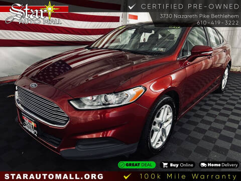 2014 Ford Fusion for sale at Star Auto Mall in Bethlehem PA