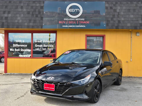 2022 Hyundai Elantra for sale at Exclusive Motors in Omaha NE