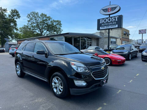 2017 Chevrolet Equinox for sale at BOOST AUTO SALES in Saint Louis MO