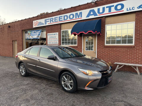 2015 Toyota Camry for sale at FREEDOM AUTO LLC in Wilkesboro NC