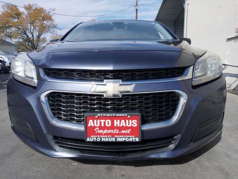 2014 Chevrolet Malibu for sale at Auto Haus Imports in Grand Prairie TX