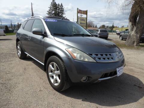 2007 Nissan Murano for sale at VALLEY MOTORS in Kalispell MT