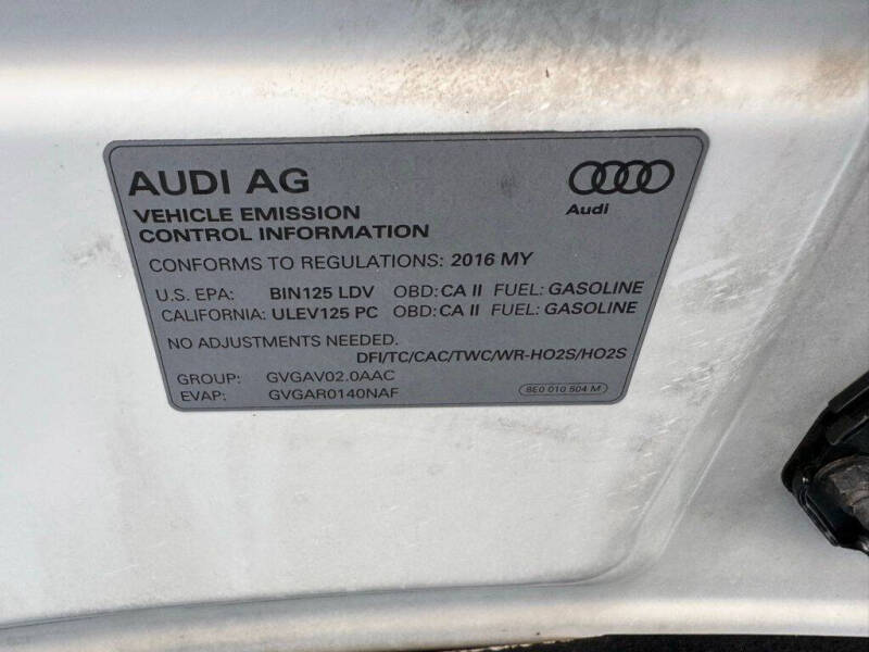 2016 Audi A6 2.0T quattro Premium Plus