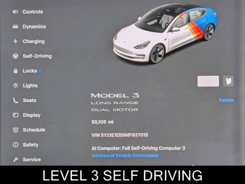 2021 Tesla Model 3 Long Range