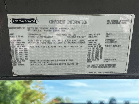 2016 Freightliner M2 106