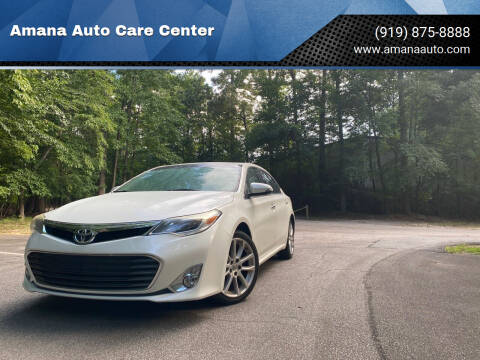 2013 Toyota Avalon for sale at Amana Auto Care Center in Raleigh NC