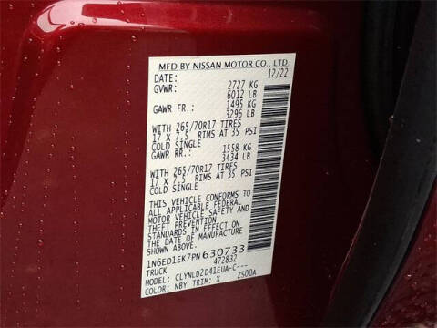 2023 Nissan Frontier PRO-4X