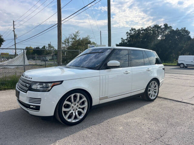 2016 Land Rover Range Rover for sale at Hobgood Auto Sales in Land O Lakes, FL