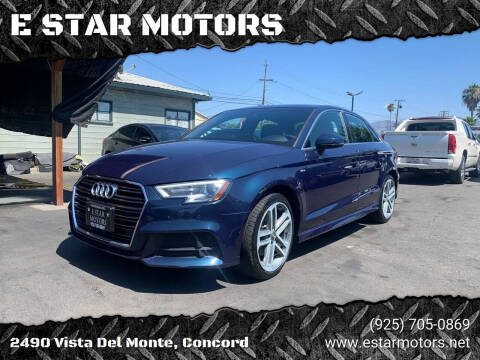 2017 Audi A3 for sale at E STAR MOTORS in Concord CA