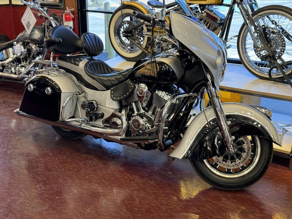 2016 Indian Motorcycle® Chieftain® Star Silver an 3