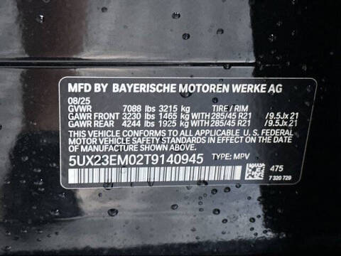 2026 BMW X7 xDrive40i