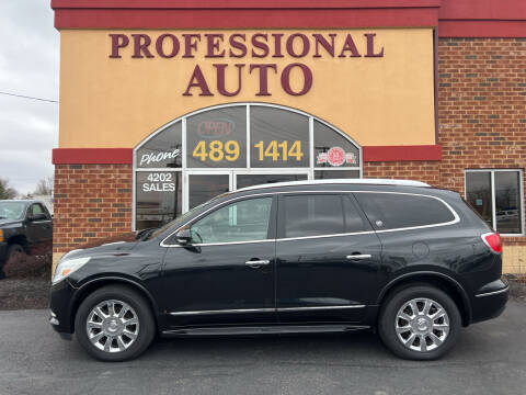 2013 Buick Enclave for sale at Professional Auto Sales & Service in Fort Wayne IN
