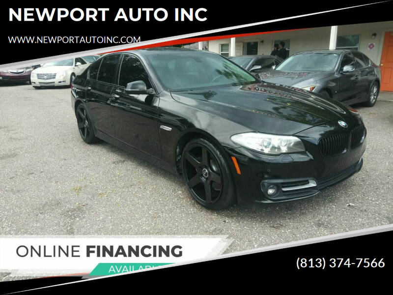 2016 BMW 5 Series for sale at NEWPORT AUTO INC in Tampa FL