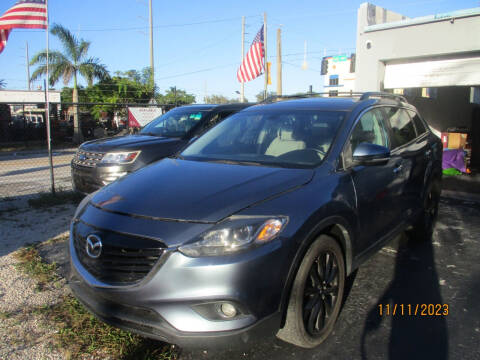 2015 Mazda CX-9 for sale at K & V AUTO SALES LLC in Hollywood FL