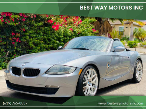 2006 BMW Z4 for sale at BEST WAY MOTORS INC in San Diego CA