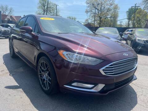 2017 Ford Fusion for sale at Alliance Motors in Detroit MI
