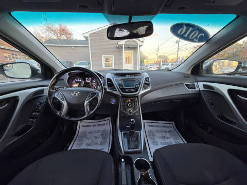 2016 Hyundai Elantra Value Edition