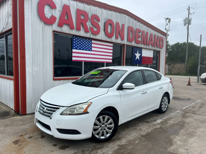 2015 Nissan Sentra for sale at Cars On Demand 2 in Pasadena TX