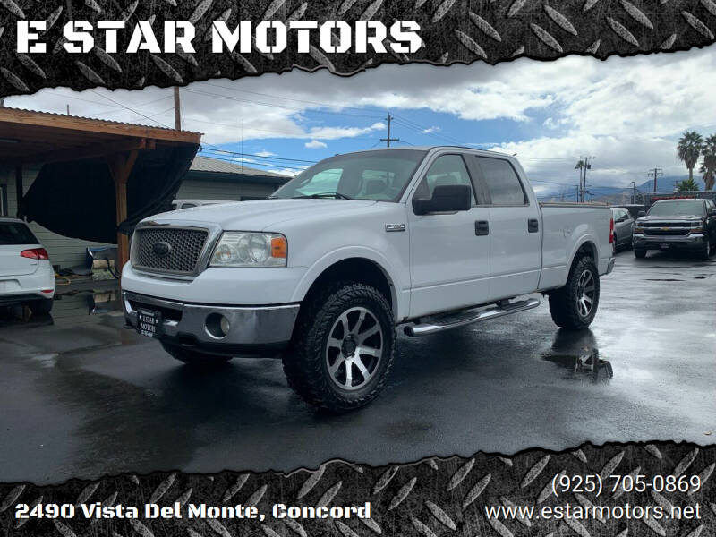 2008 Ford F-150 for sale at E STAR MOTORS in Concord CA