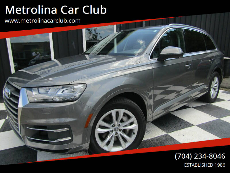 2017 Audi Q7 for sale at Metrolina Car Club in Matthews NC