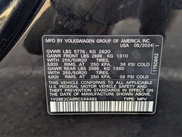 2024 Volkswagen Atlas Cross Sport SEL 4Motion