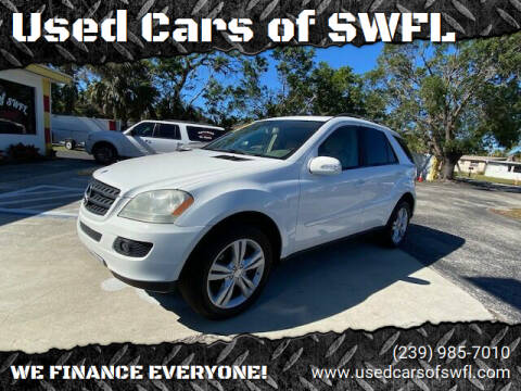 2007 Mercedes-Benz M-Class for sale at Used Cars of SWFL in Fort Myers FL